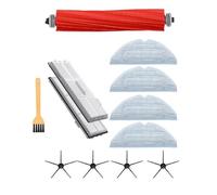 Main brush Hepa Filter Side brush mop cloths/Fit For Xiaomi Roborock T7 T7S T7plus T7Splus S7 S70 S7Max G10 vacuum cleaner Sweeping Robot Set (Color : Clear)