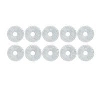 Main Brush Hepa Filter Side Brushes Mop Cloth dust bag/Fit For Dreame S10 S10 Pro/Fit For Xiaomi Mijia B101CN vacuum cleaner part Sweeping Robot Set (Color : Black)
