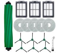 Main Brush Side Brush Filter and Mop Cloth Accessory Set Designed for For Roomba For Plus 405 ForCombo 505 ForCombo Vacuum Cleaners