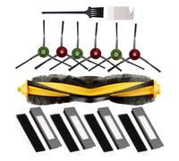 Main Brush, Side Brush, Filter, Cleaning Brush, Compatible For Ecovacs Deebot OZMO 920 950 T5 T8 T9, Robot Vacuum Cleaner Accessorie parts