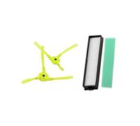 Main Brush, Side Brush, Hepa Filter Compatible With HOM-BOT Robot Vacuum Cleaner Parts Accessories Hom Bot VR Series Robotic (Color : As shown)