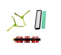 Main Brush Side Brush Hepa Filter Compatible With LG HOM-BOT VR6260LVM VR6462LVM VSR8600RR VSR6600OB Robot Vacuum Cleaner Parts Accessories (Color : 1 set)
