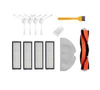 Main Brush Side Brush HEPA Filter Mop Cloth For Mijia 1T 1C STYTJ01ZHM Mi Robot Vacuum-Mop SKV4093GL Parts Accessories (Color : Set K)