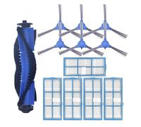 Main Brush, Side Brush, Mop Cloth, Hepa Filter, Compatible For Proscenic 850T 850P/Ultenic D5 / D5S， Robot Vacuum Cleaner parts (Color : Set 2)