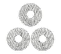 Main Brush Side Brushes Hepa Filter Mop Rags Pads Compatible With Dreame L10s Ultra S10 S10 Pro Mijia Omni X10+ Robot Vacuum Spare Parts (Color : 3 rags)