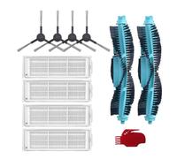 Main Brush Washable Filter Side Brush. Compatible For Viomi SE V2 V2PRO V-RVCLM21B V3 Robot Vacuum Cleaner, Mopping Cloth (Color : 2-2)