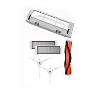 Main Brush Washable Hepa Filter Side Brush Kit Fit For Mi Vacuum 1st Robot S50 S51 S55 S6 E35 T60 T61 T65 Parts durable (Color : Plum)