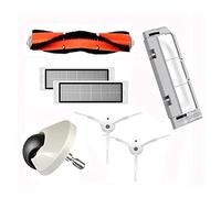 Main Brush Washable Hepa Filter Side Brush Kit Fit For Mi Vacuum 1st Robot S50 S51 S55 S6 E35 T60 T61 T65 Parts durable (Color : Army Green)