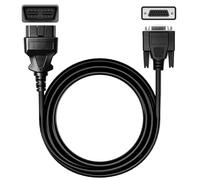 Main Cable Fit for iCarsoft DB15 OBD2 Diagnostic Scanner, 16-PIN Male to 15-PIN Female OBD-II Test Connector Adapter - 3.4ft/104cm