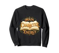 Main Character Energy Book Lover Reading Sweatshirt