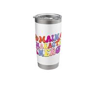 Main Character Energy Colourful Typography Stainless Steel Insulated Tumbler