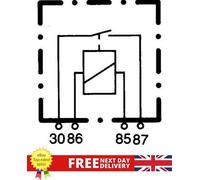 Main Current Relay - 4RA 933 332-101 OE 4RA 003 510-111 Genuine Hella