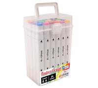 MAIN D'ARTISTE - 24 Double-Ended Alcohol Markers - Creative Activity - 030796 - Markers - Multicoloured - Colours - Manual Activities - Adults - Children - Marker - From 6 Years