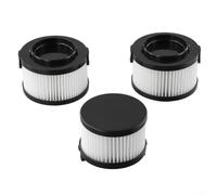 Main Filter and Pre-Filter Set Compatible with F10 Cordless Vacuum Cleaner, Advanced HEPA Filtration for Fine Dust and Particles, Easy Replacement Maintenance Kit, Black and White