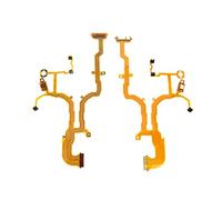 Main flex cable FPC with Optocoupler socket parts Compatible with Sony DSC-RX100 RX100M2 RX100II RX100-2 camera (Color : With components)