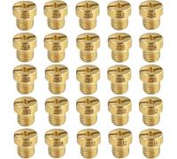 Main Jet 55-115 M5 25pcs Main Jet Carburetor Carb Main Jet Kit Replacement for Dellorto Carburetor PHBG