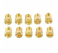 Main Jet Set of 10 for Simson Spatz Schwalbe Carburetors 5mm Nozzles 60105 with Sizes 60 105