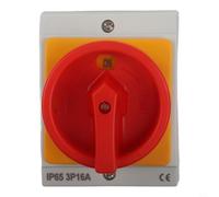 Main Power Isolator 16A 3-Pin for Solar Pump AC Motor Control