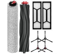 Main Roller and Side Brushes with Filtration System Designed for eufy S1 Pro Robot Vacuums