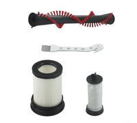 Main Roller Brush Bar and Washable Filter Set, Replacement Accessories Kit for Floor Cleaning and Hair Removal, Compatible with for Miele HX1 Series, HX1 Pro