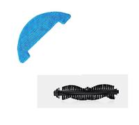 Main Roller Brush Side Brush HEPA Filter Mop Cloth Rags Water Tank Filter Compatible With 360 SmartAI C50 G50 Robot Vacuum Cleaner (Color : As shown-08)