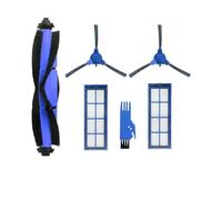 Main Roller Side Brush Filter Mop Fit, Compatible for Anker Eufy RoboVac, L70 Hybird Robot Vacuum Cleaner Replacement Accessory(Set b)