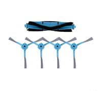 Main Roller Side Brush Kit for Conga 7490 For Immortal For Genesis Vacuum Cleaner, Includes 1 Main Roller and 4 Side Brushes for Efficient Cleaning