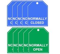 Main Shut Off Valve Tags Plastic Valve Identification Tag 12 Pcs Plumbing Water Main Shut-Off Tags - Waterproof Valve Label Natural Gas Tag for Valve (Natural)