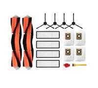 Main Side Brush Filter，Compatible for Xiaomi Compatible for Dreame Z10 Pro L10 Plus Vacuum Cleaner Accessories Mop Cloth Dust Bags Spare Parts For Home (Color : 16 pcs 2)
