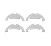 Main Side Brush Filter，Compatible for Xiaomi Compatible for Dreame Z10 Pro L10 Plus Vacuum Cleaner Accessories Mop Cloth Dust Bags Spare Parts For Home (Color : 4 Mop Clothes)