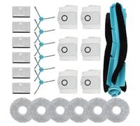 Main Side Brush Filter Dust Bags Mop Kit For Conga 9590 For Cecotec For 9990 For 10090 AI Robot Vacuum Accessories Robot Vacuum Cleaner Accessories Vacuum Cleaner Replacement Parts