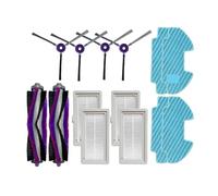 Main Side Brush Filter Mop Cloth Rag Accessories, Compatible for Midea, I5 I5C VCR07 VCR08 MR09，Compatible for Samsung, VR05R5050WK Replacement Part(11set)