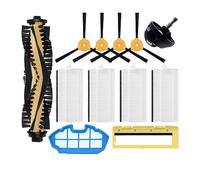 Main Side Brush Hepa Filter Brush Cover Compatible With Eufy 11C Cecotec Conga Excellence 990 Ecovacs Debot N79S Robot Vacuum Spare Parts (Color : Set J)