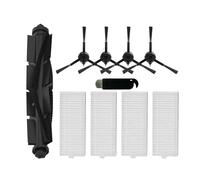 Main & Side Brush, HEPA Filter & Mop - Accessories Compatible For Polaris PVCR 6001 IQ Home Aqua, Compatible For Beko VRR80214VB/VRR94314VB Robot Vacuums(036)