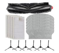 Main Side Brush Hepa Filter Mop Cloth Replacement Parts,Compatible for Eureka NER600,Robot Vacuum Cleaner Accessories