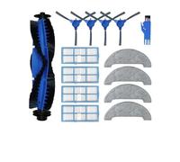 Main Side Brush Hepa Filter Mop Rag Accessories，Compatible for Ultenic，D5 Series D5S / D5S Pro / D5S Pro+ Accessory Kit(Set1)