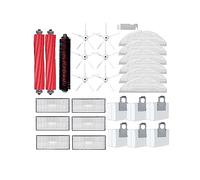 Main Side Brush Mop Hepa Filter Dust Bag For S7 MaxV S7 MaxV Vacuum Cleaner Compatible For Roborock S7 MaxV S7 MaxV G10S G10S PRO (Color : White-1)