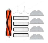 Main Side Brush Mop Hepa Filter Spare Parts For D9 Bot L10 Pro Trouver Robot LDS Vacuum Finder Accessories (Color : White Suit 5)