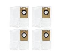 Main Side Brush Mops Cloths HEPA Filters Dust Bags Spare Parts Accessories. Compatible For Dreame Bot Z10 Pro L10 Plus Vacuum Cleaner (Color : 4 x Dust bags)