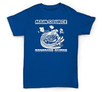 Main Source T Shirt WU Vintage Hip-HOP, Large PRO, PETE Rock, Tribe Called Quest Blue