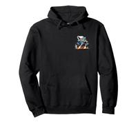 Main Street Speed Shop USA Hotrod Dragster Car Design Pullover Hoodie