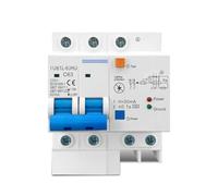Main Switch Residual Current Circuit Breaker With Surge Protector RCBO MCB With Lightning Protection SPD 1Pcs(40A)