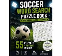 Main title: SOCCER WORD SEARCH PUZZLE BOOK: FUN BRAIN GAMES FOR FANS