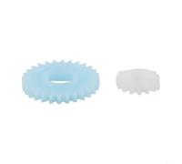 Main Transmission Gear for Abu B3P3 B4P4 B5P5 Fishing Reel | Fits for abu Revo 3,4,5, B3,B4, for b5, twist shaft design, wear resistant plastic, 19.4mm length