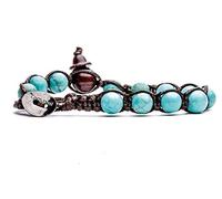 MainApps Tibetan Turquoise Bracelet, One Size, Wood, Türkis, One Size, Wood, Turquoise
