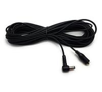MainCore 10m Long Right Angle 5.5 x 2.5mm DC Power CCTV Monitor Extension Plug to Socket Cable Lead (Available in 0.50m, 1m, 1.5m, 2m, 3m, 4m, 5m, 10m) (10m)