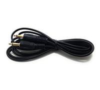 Maincore 1m long 3.5mm to 3.5mm MONO Jack Cable Lead For Audio or Power GOLD PLATED Connectors (1m)