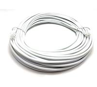 MainCore 20m Long White ADSL 2+ High Speed 26AWG Broadband Modem Cable RJ11 to RJ11 (Available in 0.5m, 1m, 3m, 5m, 10m, 20m) (20m)