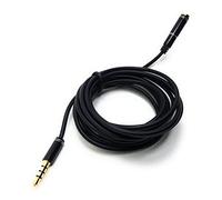 MainCore 2m 4 Pole 3.5mm to 3.5mm Extension TRRS Stereo Male to Female Plug Audio Stereo Aux Headphone Cable Lead (2m)