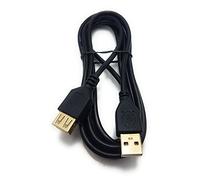 MainCore 2m Long Gold Plated USB 2.0 Male to Female Extension Cable Lead (Available in 0.15m, 0.25m, 0.30m, 0.50m, 1m, 1.2m, 1.8m, 2m, 3m, 5m) (2m)